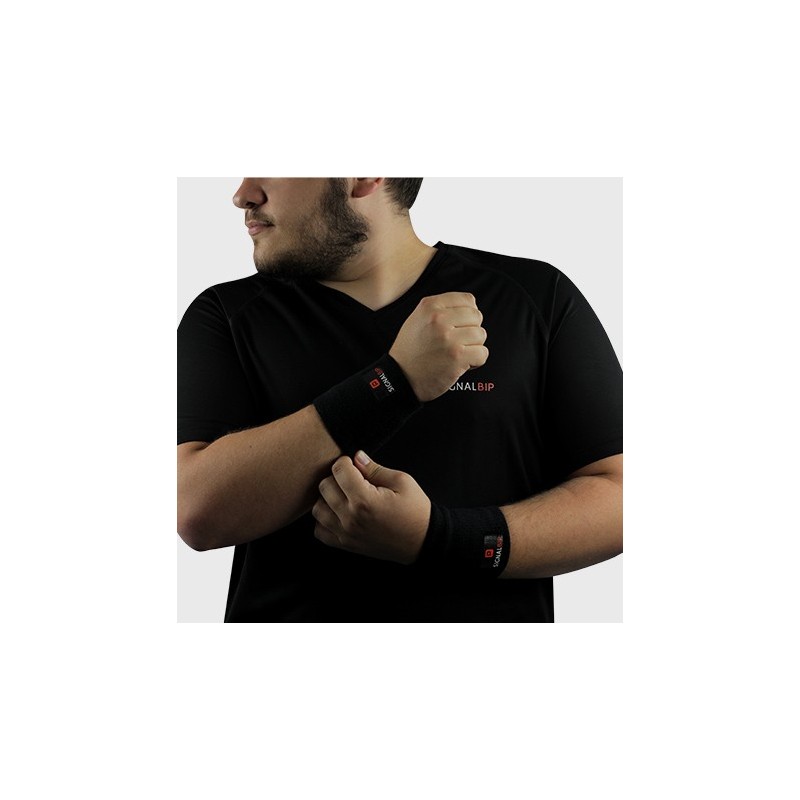 Bracelets éponge portés