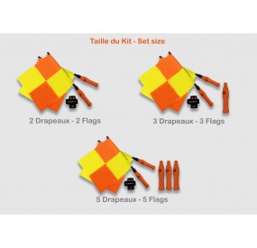 Kit à composer de drapeaux électronique pour arbitres 6