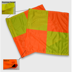 Fanion Damier UNAF (Lot de 2)