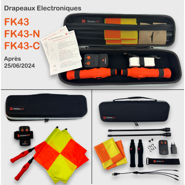 Kit Drapeaux Electroniques FK43, FK43-N, FK43-C