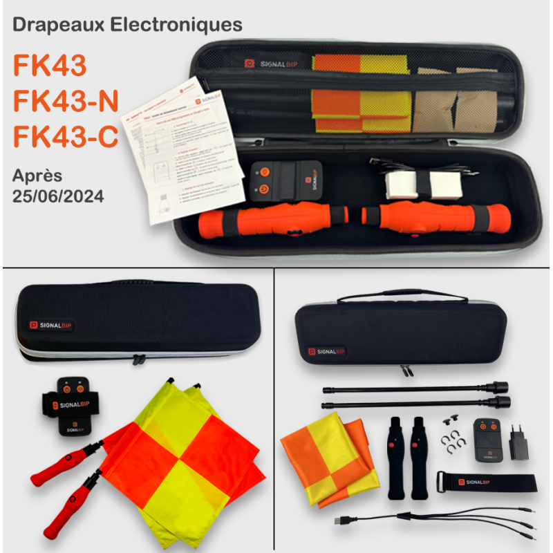 Spare parts for Signalbip FK43 referee flags