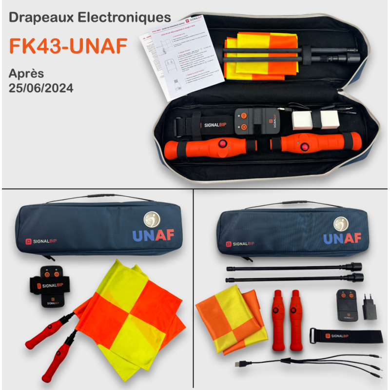 Kit Drapeaux Electroniques FK43-UNAF