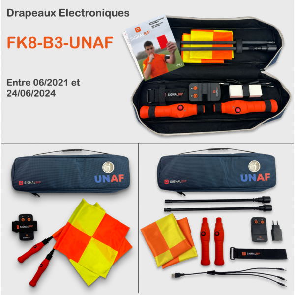 Kit Elektronische Flaggen FK8B3-UNAF