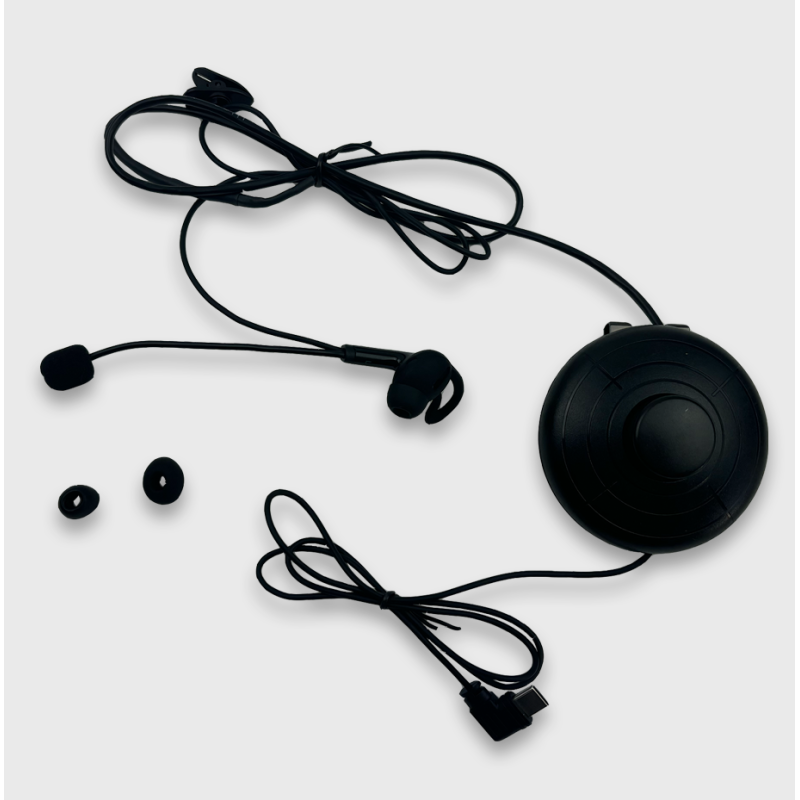 Micro Earpiece Push-to-talk Button Ribs