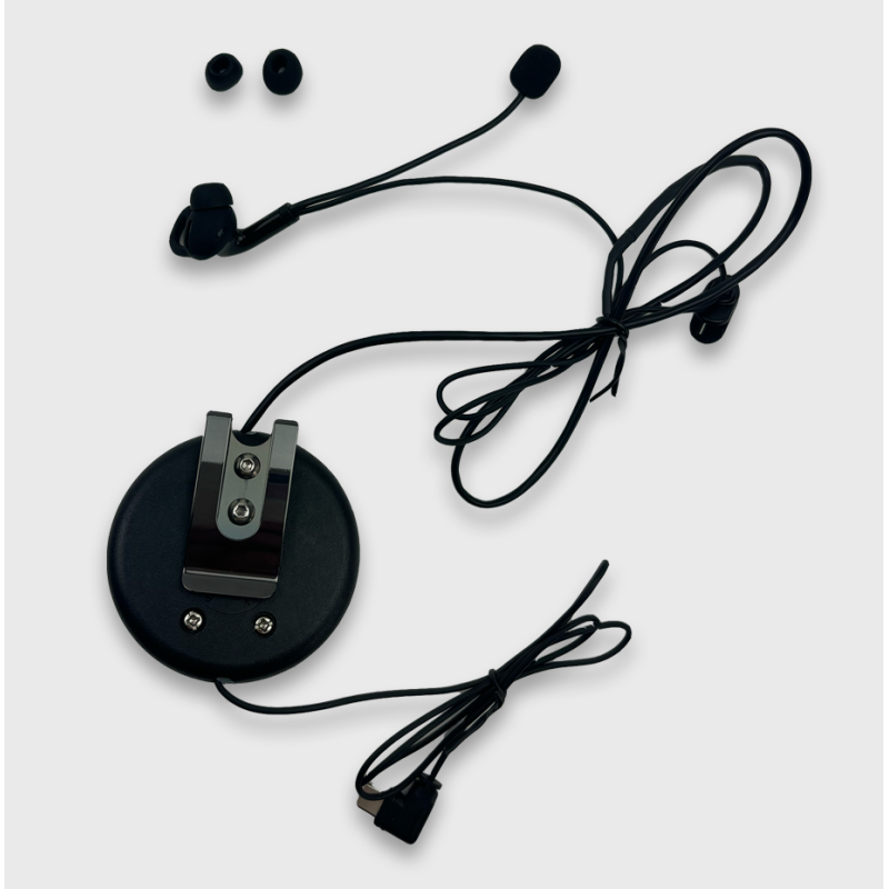Clip ceinture à l'arrière du bouton
