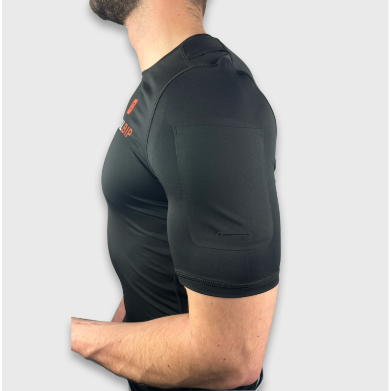 Camiseta técnica multibolsillos