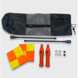 Drapeau Rotatifs Sans électronique Orange