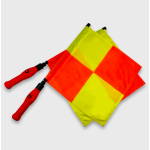 Electronic flags for soccer and rugby referees (orange)