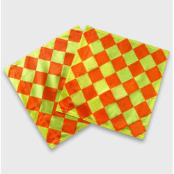 Fanions pour drapeaux d'arbitrage en losange