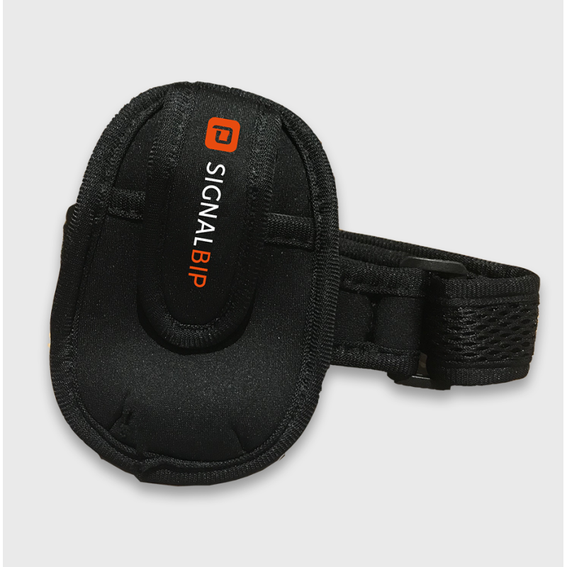 Brassard pochette pour kit audio avec sa sangle