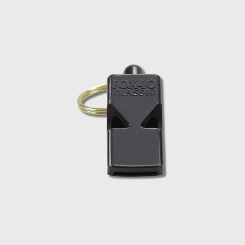 Vue 2 - Sifflet Classic Fox 40 - NOIR